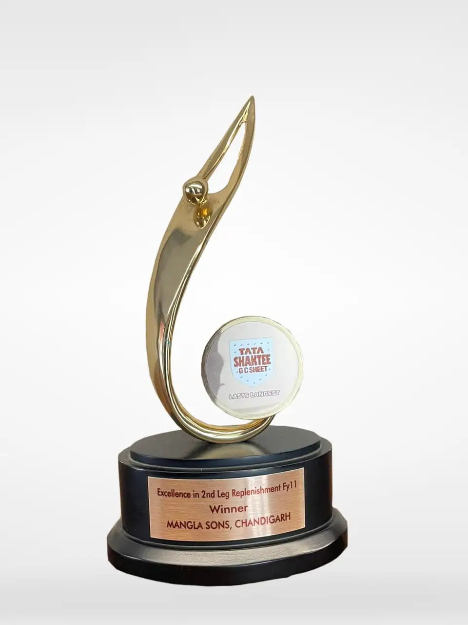 Excellence in 2nd leg Replenishment FY 11 (TATA Shaktee) - Mangla Sons